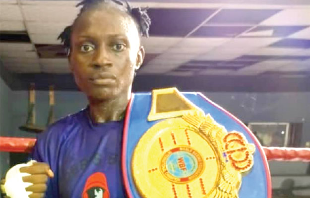 Male boxers are intimidated by female counterparts – WBF champion Abbey.