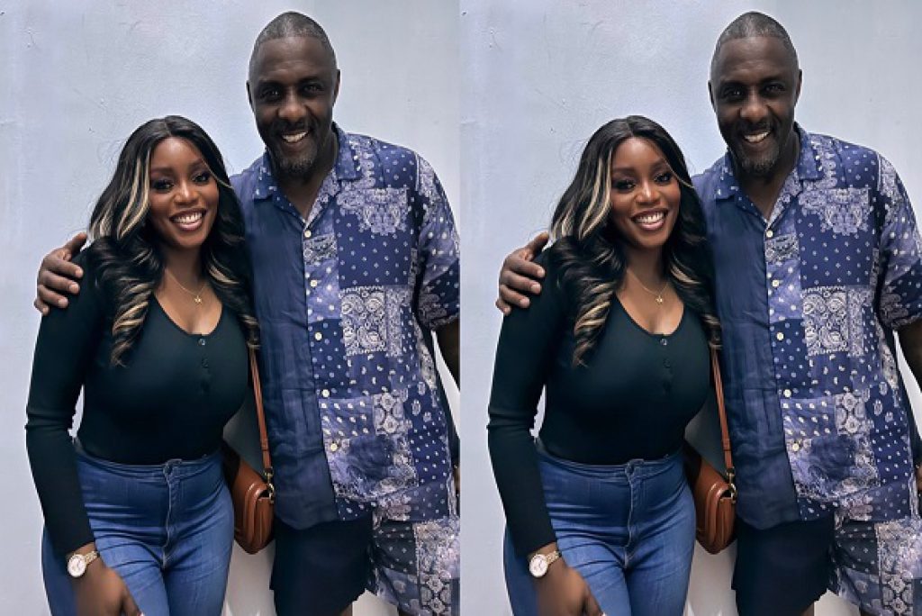 Dreams really come true, Bisola expressed her sentiments after meeting Idris Elba