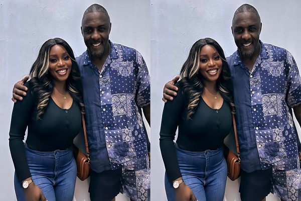 Dreams really come true, Bisola expressed her sentiments after meeting Idris Elba