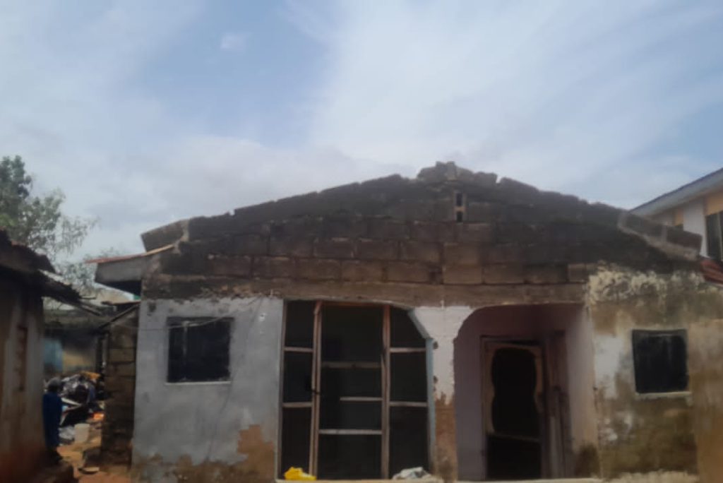 86-year-old individual sustained injuries as a fire engulfed a building in Kwara.