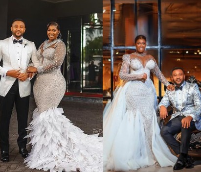 Comedian Real Warri Pikin and her husband mark their 11th wedding anniversary with celebrations.