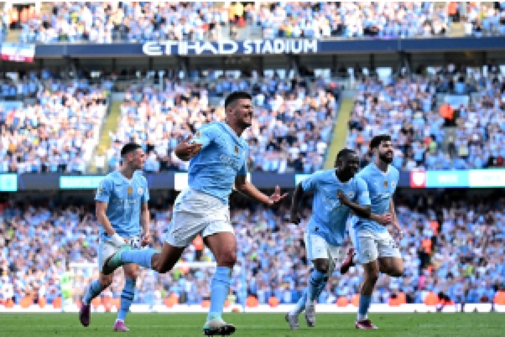 Man City Clinches Historic Fourth Consecutive English Premier League Title