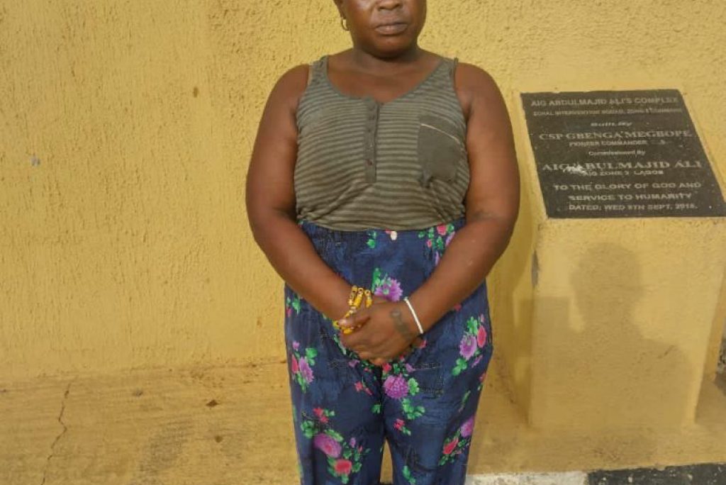 The Ogun police detain a woman for trafficking a 16-year-old to Libya.